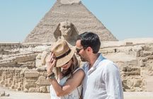 Guided Tour to Giza Pyramids, Coptic Cairo & Sultan Hassan Mosque