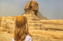 Guided Tour to Giza Pyramids, Coptic Cairo & Sultan Hassan Mosque