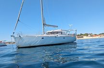 Discovery of Porquerolles by sail with meal on board
