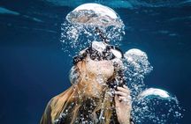 Underwater adventure with sea baptism on the Island of Elba
