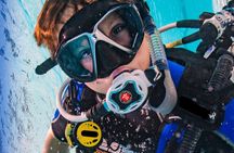 Underwater adventure with sea baptism on the Island of Elba