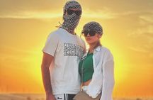 Private Morning Safari Camel Ride, Dune Bashing and Sandboarding