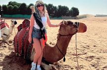 Private Morning Safari Camel Ride, Dune Bashing and Sandboarding