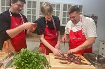 Small-group Immersive Basque Cooking Class in Bilbao with Open Bar