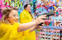 Private Shooting Airsoft Paint Gun and Spinning Art in Houston