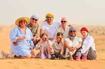 Dubai Desert Safari, BBQ, Live Shows, Camel, Sandboard (7-Hours)