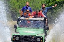 Antalya Rafting, Buggy, Jeep Safari & Zipline Experience w/Lunch