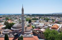 Guided Rhodes City by night with Lunch & Live Greek Music