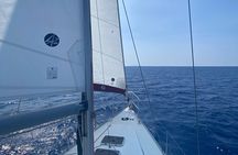 Half day Private Sailing cruise in Santorini island up to 6 pax