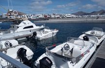 Self drive Boat Hire in Playa Blanca for 5 People