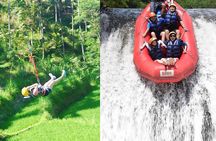 Rafting Telaga Waja River with optional transfer, zipline & lunch
