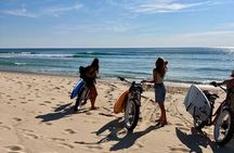 3 Hours of Surf and Electric Bike Exploration in Lacanau