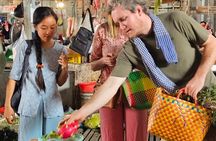 Cooking class & Vibrant Mekong Market by Scooter (Half-Day)