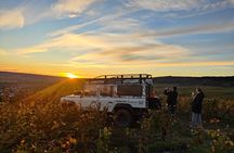 Sunset and champagne tasting DE the vineyards