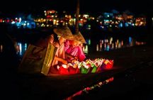 Da Nang Basket Boat Ride in Hoi An City with Release Lantern 
