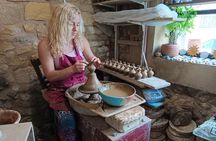  Private Rethymno Oil and Honey Tasting Pottery at Margarites 