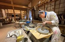 Private Wheel Pottery Experience with One Drink