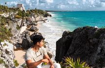 Tulum Excursion: Ancient Ruins + Cenote & Food! From Riviera Maya