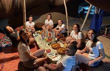 Agafay Desert: Camel Ride and Quad bike with Dinner Show