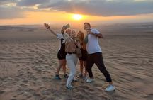 Nazca Lines Overflight and Buggy in Huacachina from Paracas