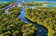 Floating Village at Tonle Sap Lake & Siem Reap City Tuk-Tuk Tour