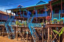 Floating Village at Tonle Sap Lake & Siem Reap City Tuk-Tuk Tour