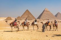 Giza Pyramids Sphinx Memphis and Saqqara Private Tour