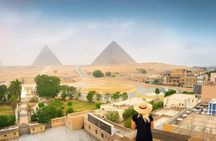 Giza Pyramids Sphinx Memphis and Saqqara Private Tour