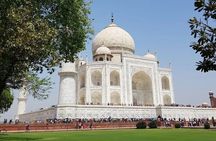 Skip The Line Sunrise Taj Mahal full day Guided Tour by car 