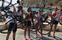 Guided one-day tour with eBike and Kayak in Granadella Moraig
