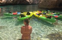 Guided one-day tour with eBike and Kayak in Granadella Moraig