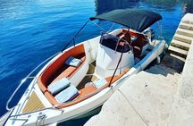 Private 4h Boat Tour Elaphite Islands with Barracuda 545