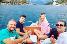 Private 4h Boat Tour Elaphite Islands with Barracuda 545