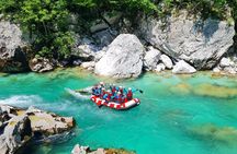 Whitewater Rafting on the Soča River in Bovec, Slovenia