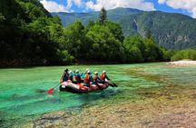 Whitewater Rafting on the Soča River in Bovec, Slovenia