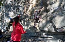 Pilot Mountain Rock Climb with a Certified Guide