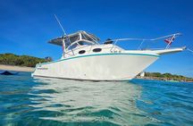 All-Inclusive: Mako 29ft Boat Tour to Icacos Palomino & Palominito