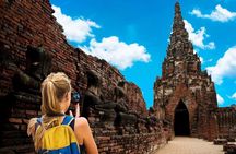 Ayutthaya Bicycle Tour, ATV, Floating Market and Sunset Sail