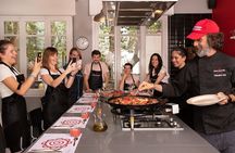 Barcelona Paella Cooking Class overviewing Las Ramblas