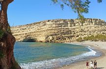 Matala Beach - Ancient Phaistos-Faistos & Gortyn - South Crete