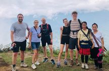 Trekking to Ta Phin, pick medicinal leaves and herbs.