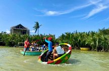 Basket Boat Ride, Coconut Forest, Sunset and Hoi An Town by Night