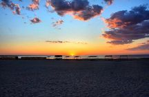 The Beautiful Sunset in Aydarkul Yurt Camp 2 Days 1 night