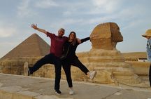 Private tour to discover Giza Pyramids and Saqqara necropolis 