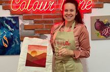 Painting on Tote Bags Workshop with Welcome Drink