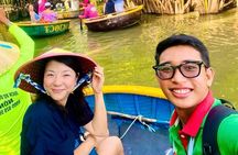 Basket Boat Ride, Coconut Forest, Sunset and Hoi An Town by Night