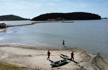 Kayaking at Narta Lagoon from Vlore 