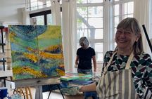 Private Abstract Painting Workshops in Palm Springs