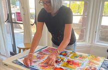 Private Abstract Painting Workshops in Palm Springs