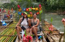 Montego Bay Bamboo Rafting with Limestone Foot Massage